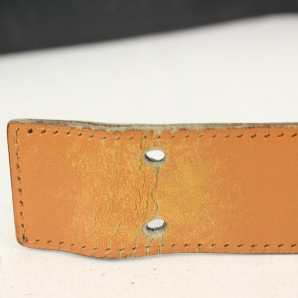 Hermès Black x Brown x Gold 32mm Reversible H Logo main image 12
